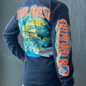 Vintage 1993 Iron Horse Saloon Long Sleeve T-shirt